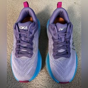 Hoka Women's Lavender and Blue Athletic Shoes